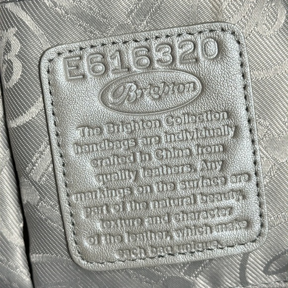 Brighton nylon crossbody purse with handles - Picture 7 of 13